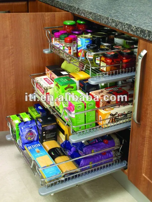 Kitchen Wire Basket Drawer