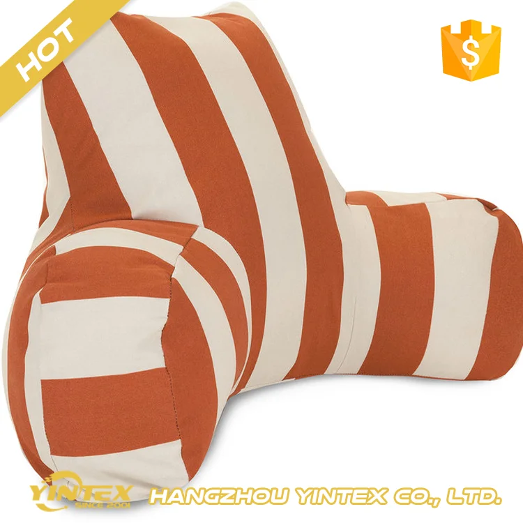 Shredded Foam Pillow Comfortable Tv Cushion Back Support Wedge