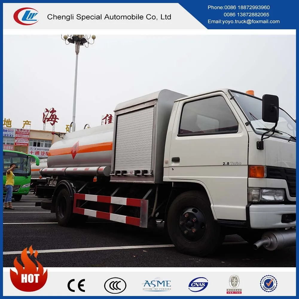 Gasoline Gas Delivery Truck Jmc 3200l Oil Transport ...