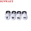 Durable DIY arcade game machine accessories 33mm American style 1 2 3 4 players plastic arcade start push button