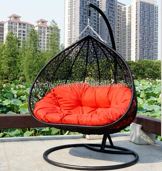 Modern Patio Outdoor Swing Chairs Rattan Hammock Chair Double Egg Modern Patio Outdoor Swing Chairs Rattan Hammock Chair Double Egg