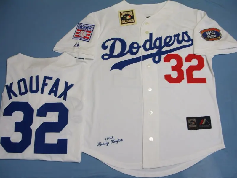 dodgers koufax jersey