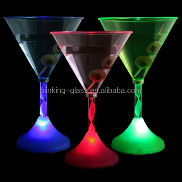 China Flashing Cocktail Glass, China 