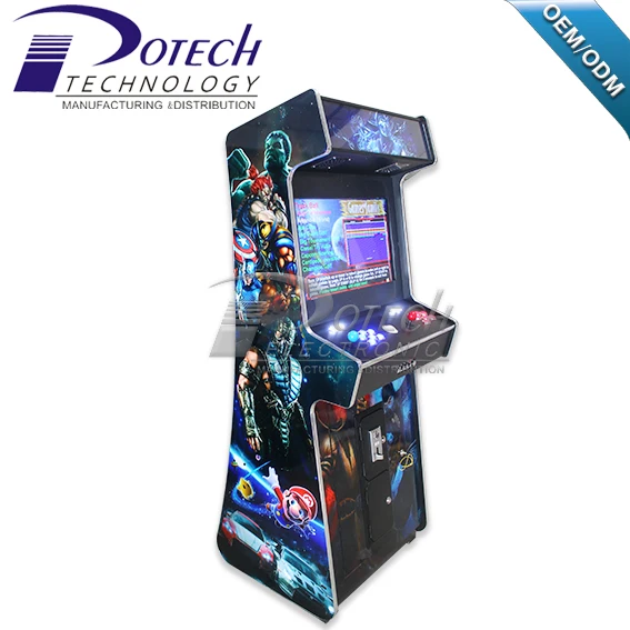 Coin Operated Video Game Machine Mortal Kombat Upright Arcade Game