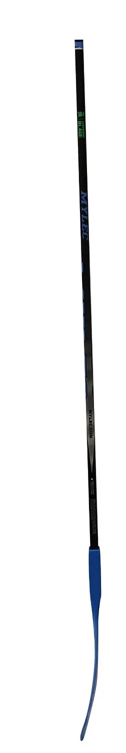 53 Right Mylec Jet-Flo Hockey Stick Neon Yellow