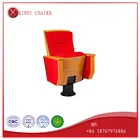 High density PU foam plastic case comfortable school chairs cinema chairs theater used school desk chair for Town Hall