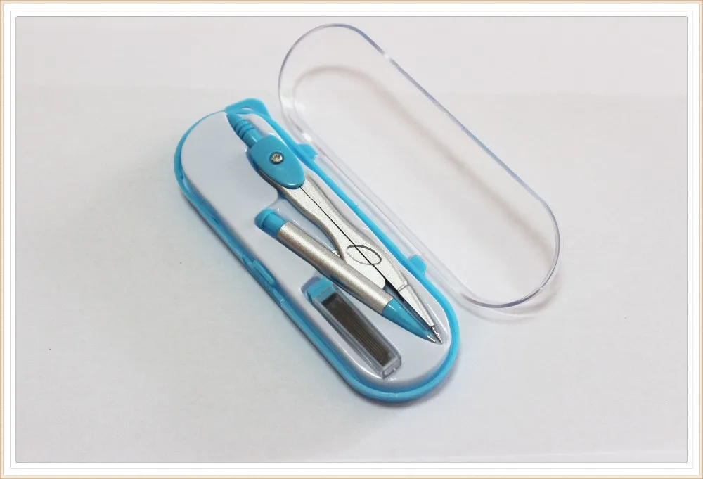 Zinc Alloy Compasses,Mechanical Student Compass Set In Box Buy School