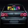 Transparent company logo el customized car sticker