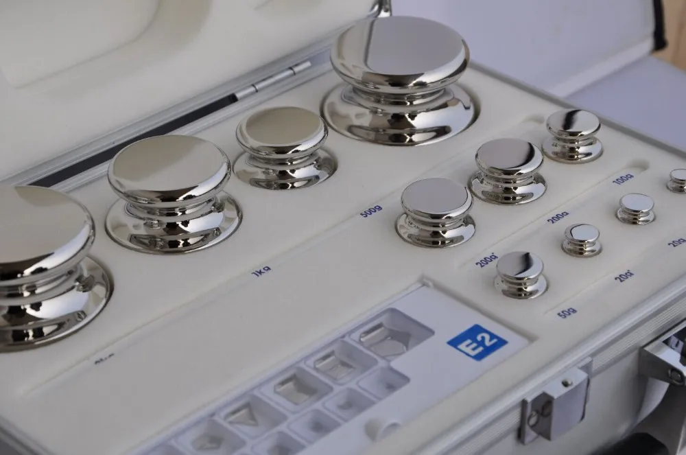 E1 E2 F1 1mg 2kg Calibration Weight Set Scale Test Weight For Balance
