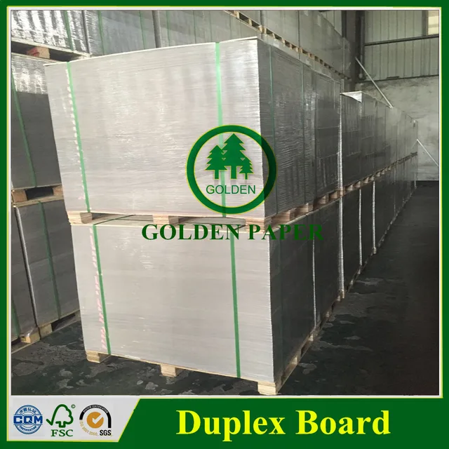 china white coated duplex paper board