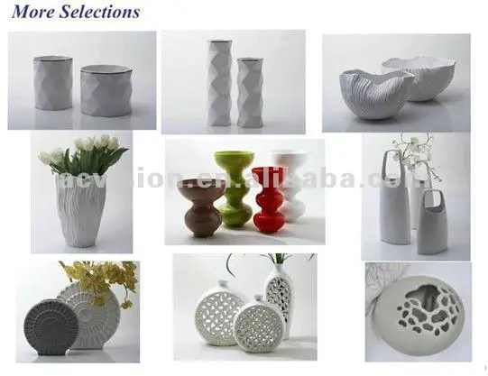 Wholesale Cylinder Ceramic Vase Cheap Price Tall Ceramic Cylinder