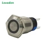 Mechanical Micro Led Latching 6 Pin 3 Pin 220 Volt Waterproof Metal RGB Illuminated Momentary Push Button Pushbutton Switch