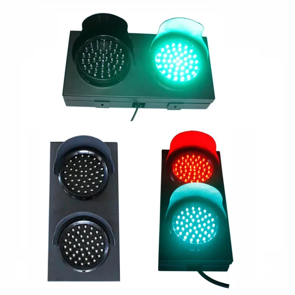 100 Mm Red Green Traffic Led Light / Led Traffic Signal Light For Car