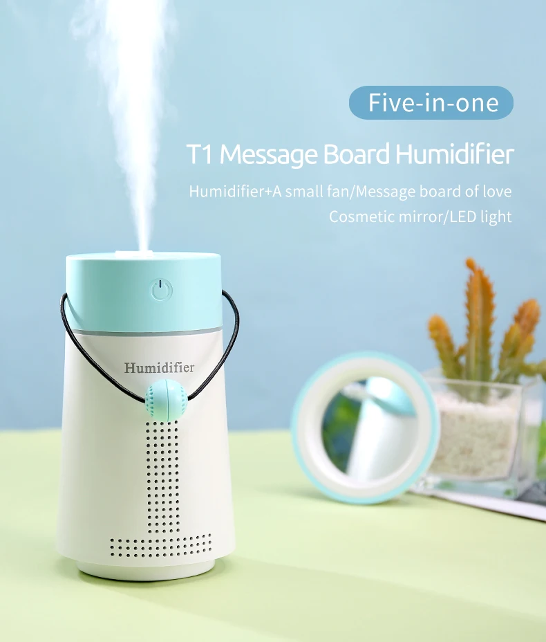 Trend 2018 Korea T1 Message Humidifier Mini Portable Humidifier - Buy