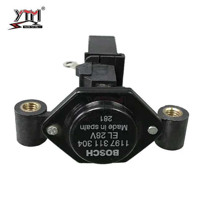 Premium Quality OEM 1197311304 Alternator Voltage Regulator with 18 Months Warranty and ISO9001/CE/TS16949 Certification for BOSCH