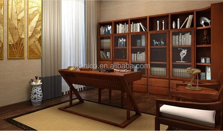 Zuidoost azië serie meubels boekenkast, massief hout boekenkast ... Bookcases woonkamer boekenkast