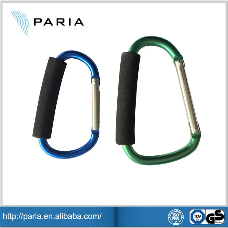 Factory Price Stainless Steel Rubber Coated Hiking Carabiner Hook Buy