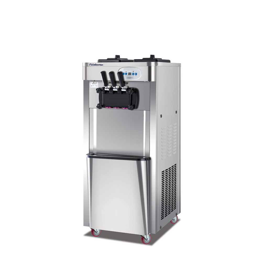 High Quality Automatic Commercial Use Soft Ice Cream Maker, Ice Cream Vending Machine