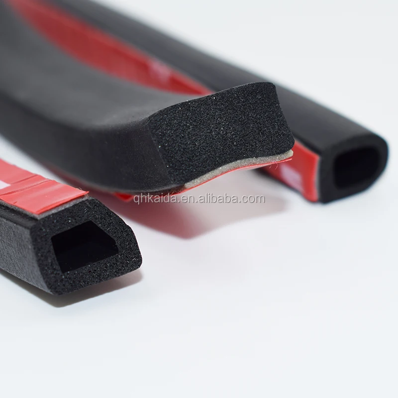 High Performance Rubber Adhesive Backed Gasket For Aluminum Windows
