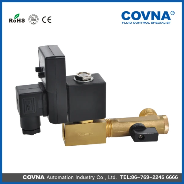 Air Compressor Condensate Timed Auto Drain Valve