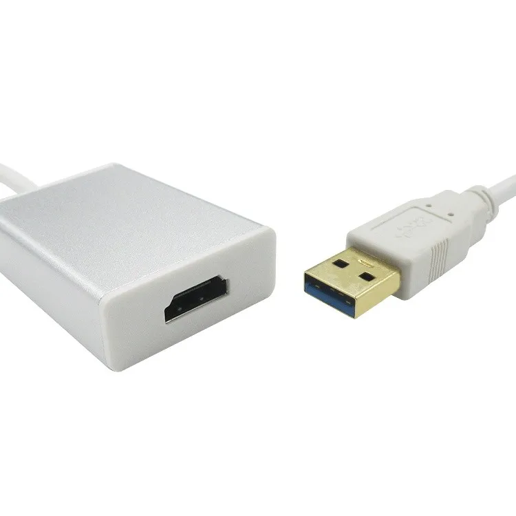 Best Price Silver High Speed Usb 3.0 To Hdmi Female Converter Adapter 1080p Hd For 3ds Buy Usb