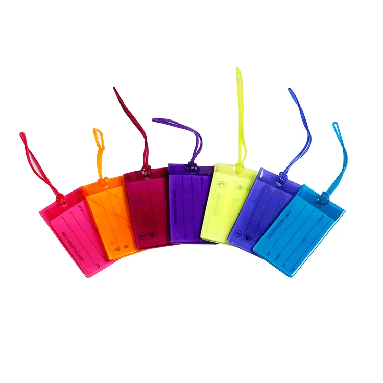 1312501 Cheap Standard Size Custom Soft Pvc Luggage Rubber Tag Buy