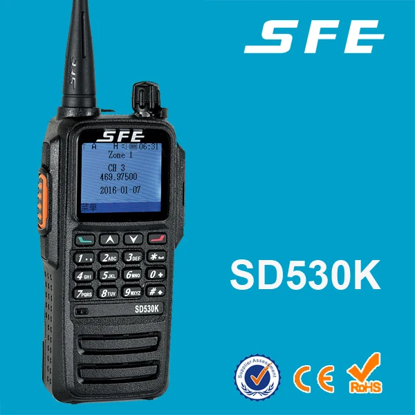 Sfe Sd530k Heavyduty Portable Dmr Radio 5w 1024ch Buy Dmr Radio