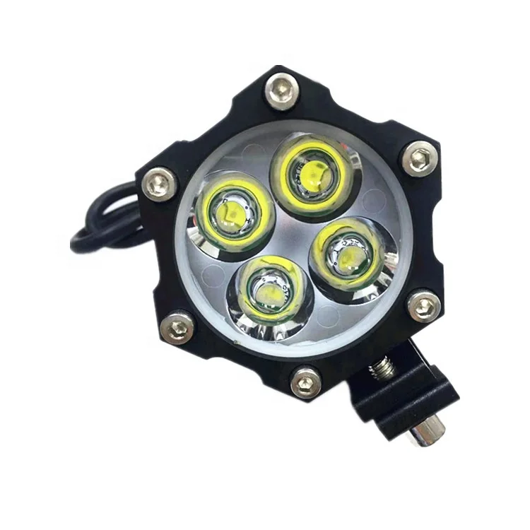 2019 nueva luz de pistola 12-24v faro de motocicleta impermeable luz de alta potencia 40W luz