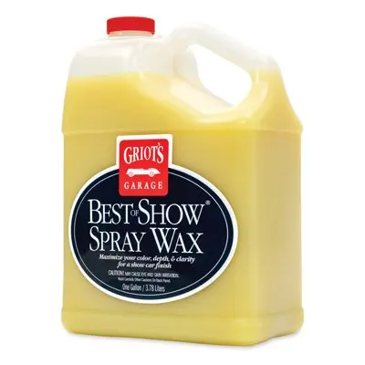 Griot's Garage Best of Show Spray Wax - 1 Gal