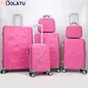 6pes/set luggage suitcase trolley for women men Spinner Wheel Travel bag case