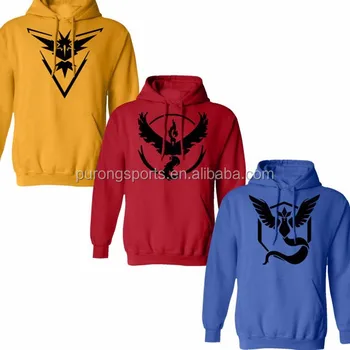 blue yellow red hoodie