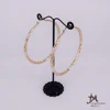 Xingdaimei Fashion jewelry 18K Gold Painted three colors women earrings wholesale E0117