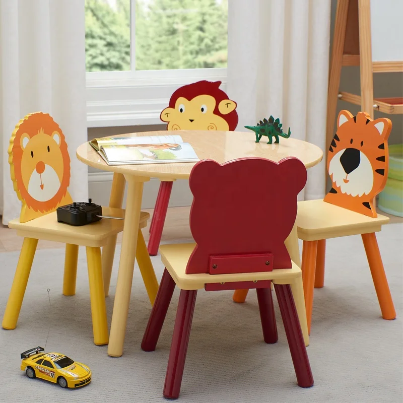 wooden table chairs childrens