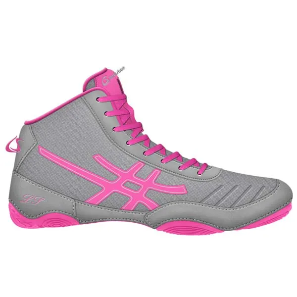 pink boxing boots