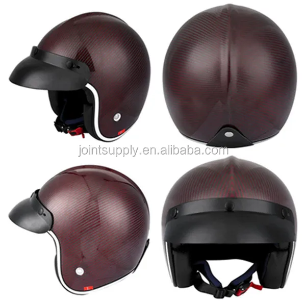 Venta al por mayor de Casco De La Cara Abierta Rojo Venta al por mayor de Casco De La Cara Abierta Rojo