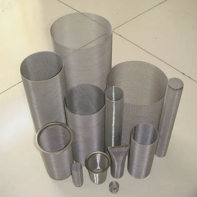 stainless steel wire mesh cylinder filter