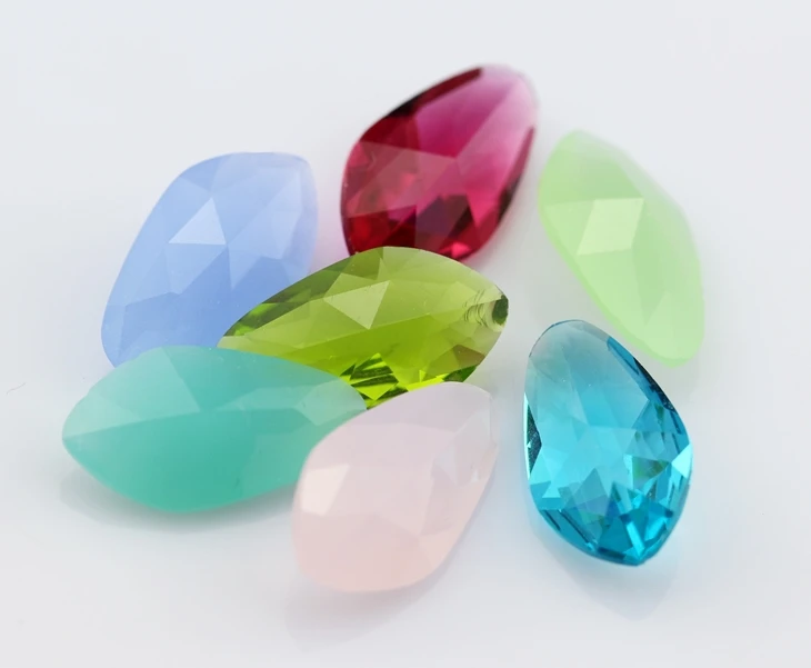 Fancy Cut Milky Gemstone Decorative Glass Gems Buy Decorative Glass