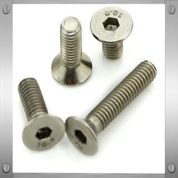 Flat Head Fastener Countersunk Bolts 8.8 M20 - Buy Flat Head ...