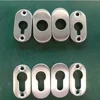 Stainless steel lever handle oval narrow escutcheon cylinder cover