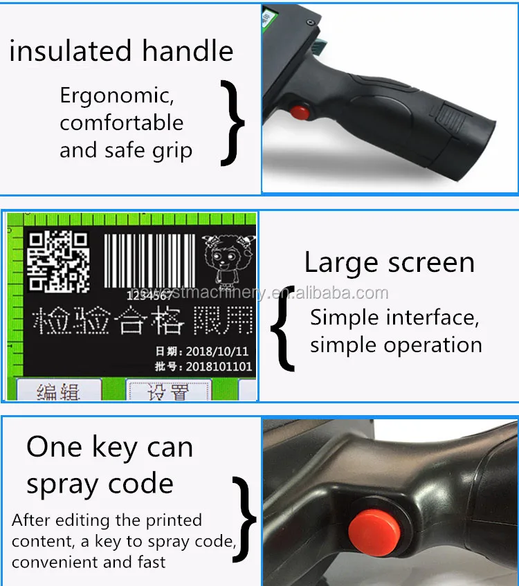 Most popular in china hand inkjet printer/hand jet printer ink-jet systems/hand jet printer