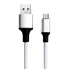 Most popular classic durable braided usb data cable for mobile phones