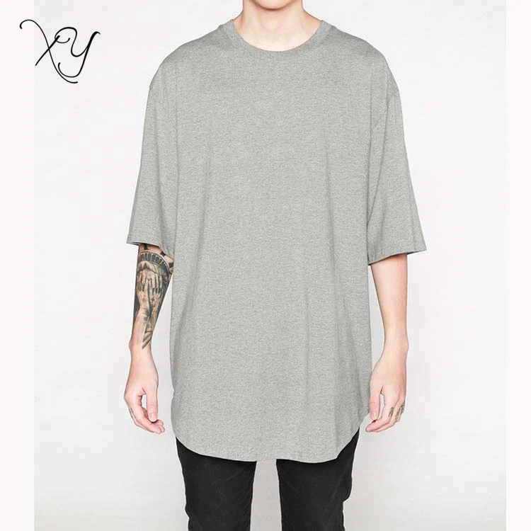 extended hem t shirt