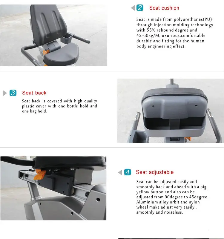 orbit recumbent exercise bike