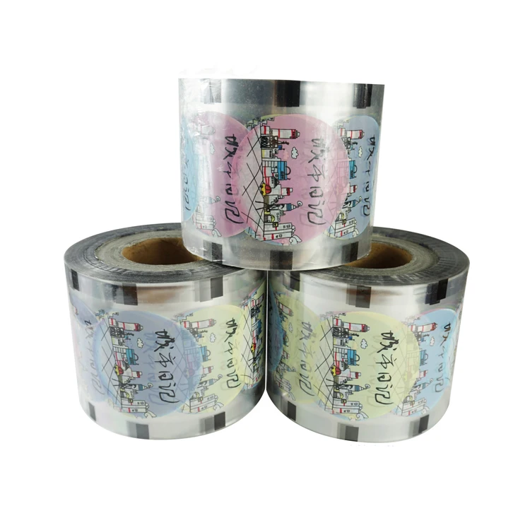 High Quality Plastic Film Rolls Plastic Cup Sealing Roll Film Buy 