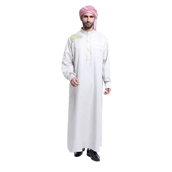 Fashionable Patterns Men's Thobe Design - Buy Men's Thobe Design,Muslim ...