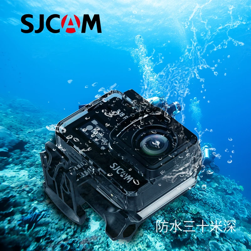 SJCAM SJ8 PRO Helmet Cam HDKing OEM Ambarella Real 4K Action Camera Anti-Shake 12M Wifi Sports DVR Camera Camcorder