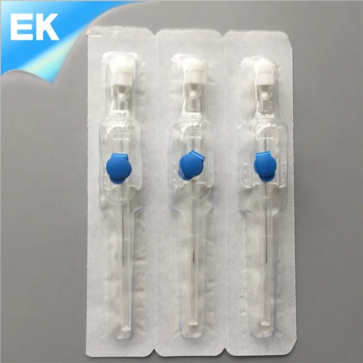 Disposable IV Cannula with injection port