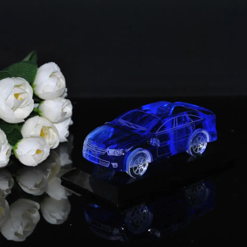 Collective Elegant Engraving 3d Laser Crystal Glass Model Gifts