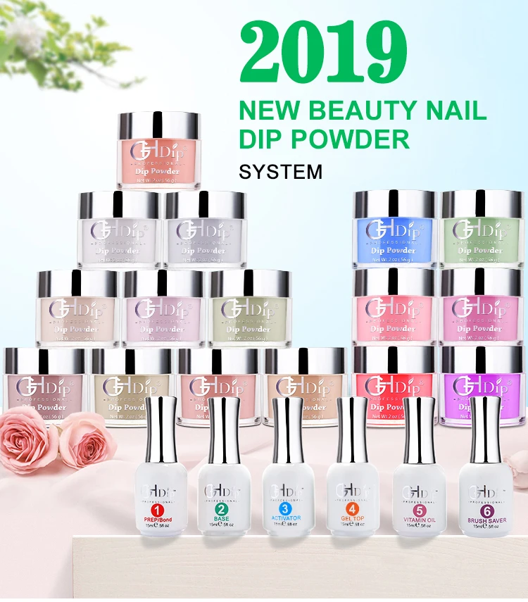 2000 colors Acrylic Nail Dipping Powder System .jpg
