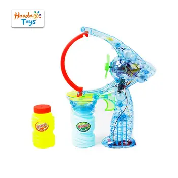 Light Up Jumbo Bubble Blaster Gun Blow 